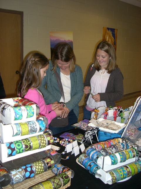 Checking out crafts